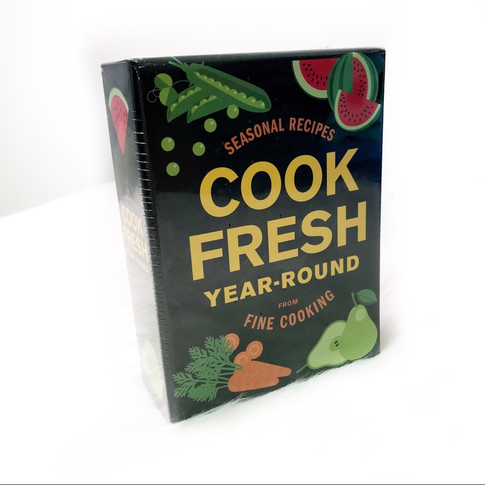 Set of 4 Hard Back COOK FRESH Year Round Cookbooks